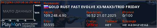 баннер для сервера rust. GOLD RUST FAST EVOLVE X3/MAX3/TRIO FRIDAY