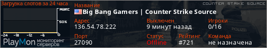 баннер для сервера css. Big Bang Gamers | Counter Strike Source