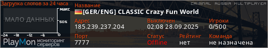 баннер для сервера crmp. [GER/ENG] CLASSIC Crazy Fun World