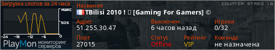 баннер для сервера cs. TBilisi 2010 !  [Gaming For Gamers] &copy;