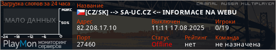 баннер для сервера crmp. [CZ/SK] --> SA-UC.CZ <-- INFORMACE NA WEBU