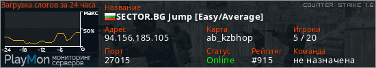 баннер для сервера cs. SECTOR.BG Jump [Easy/Average]