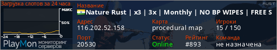 баннер для сервера rust. Nature Rust | x3 | 3x | Monthly | NO BP WIPES | FREE SKINS