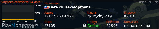 баннер для сервера garrysmod. DarkRP Development