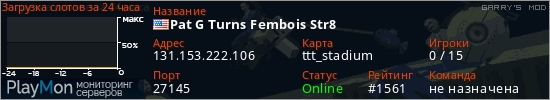 баннер для сервера garrysmod. Pat G Turns Fembois Str8