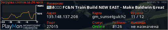 баннер для сервера garrysmod. 🚆 FC&N Train Build NEW EAST - Workshop link on the !motd