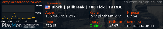 баннер для сервера css. JBlock | Jailbreak | 100 Tick | FastDL