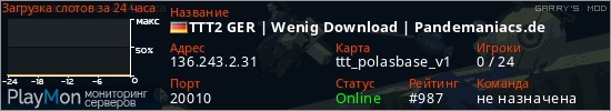 баннер для сервера garrysmod. TTT2 GER | Wenig Download | Pandemaniacs.de