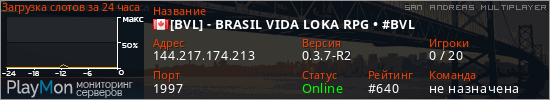 баннер для сервера samp. [BVL] - BRASIL VIDA LOKA RPG &bull; #BVL