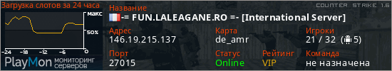 баннер для сервера cs. -= FUN.LALEAGANE.RO =- [International Server]