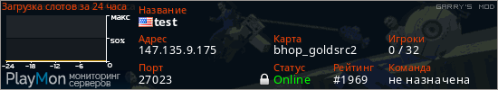 баннер для сервера garrysmod. test