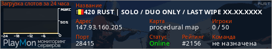 баннер для сервера rust. 420 RUST | SOLO / DUO ONLY / LAST WIPE XX.XX.XXXX