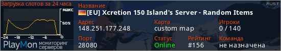 баннер для сервера rust. [EU] Xcretion 150 Island's Server - Random Items