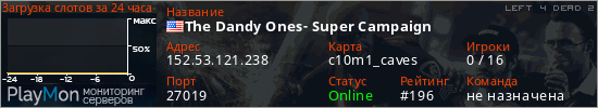 баннер для сервера l4d2. The Dandy Ones- Super Campaign