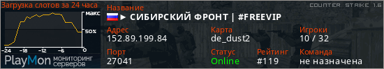 баннер для сервера cs. ► СИБИРСКИЙ ФРОНТ | #FREEVIP
