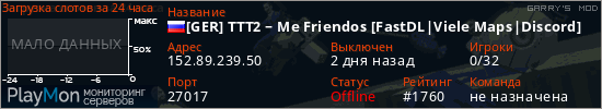 баннер для сервера garrysmod. [GER] TTT2 &ndash; Me Friendos [FastDL|Viele Maps|Discord]