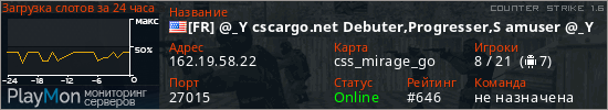 баннер для сервера cs. [FR] @_Y cscargo.net Debuter,Progresser,S amuser @_Y