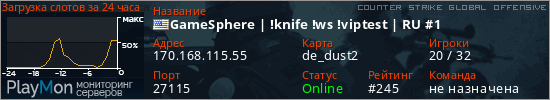 баннер для сервера csgo. GameSphere | !knife !ws !viptest | RU #1