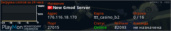 баннер для сервера garrysmod. New Gmod Server