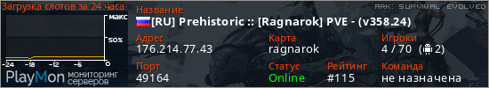 баннер для сервера ark. [RU] Prehistoric :: [Ragnarok] PVE - (v358.24)