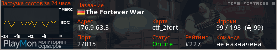 баннер для сервера tf2. The Fortever War