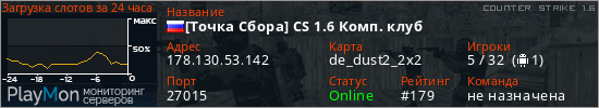 баннер для сервера cs. [Точка Сбора] CS 1.6 Комп. клуб