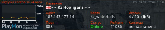 баннер для сервера cs. ~ ~ Kz Hooligans ~ ~