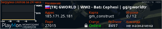 баннер для сервера garrysmod. [TR] GWORLD | WW2 - Batı Cephesi | gg/gworldtr