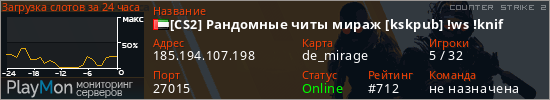 баннер для сервера cs2. [CS2] Рандомные читы мираж [kskpub] !ws !knif