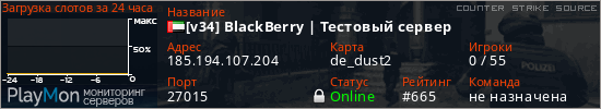 баннер для сервера css. [v34] BlackBerry | Тестовый сервер