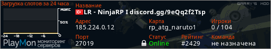 баннер для сервера garrysmod. LR - NinjaRP I discord.gg/9eQq2f2Tsp