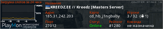 баннер для сервера cs. KREEDZ.EE // Kreedz [Masters Server]