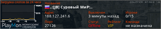 баннер для сервера cs. ..:[JB] Суровый МиР:..