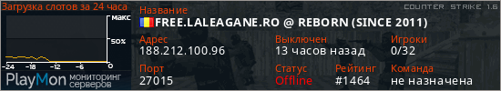 баннер для сервера cs. FREE.LALEAGANE.RO @ REBORN (SINCE 2011)