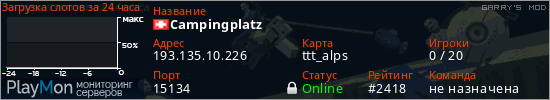 баннер для сервера garrysmod. Campingplatz