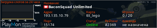 баннер для сервера garrysmod. BaconSquad Unlimited