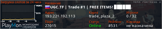 баннер для сервера tf2. UGC.TF | Trade #1 | FREE ITEMS! ██████.