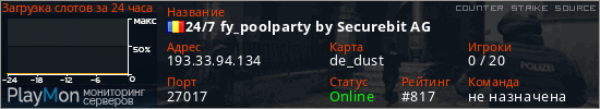баннер для сервера css. 24/7 fy_poolparty by Securebit AG