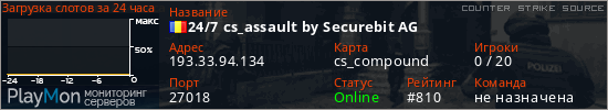 баннер для сервера css. 24/7 cs_assault by Securebit AG