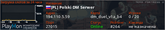 баннер для сервера tf2. [PL] Polski DM Serwer