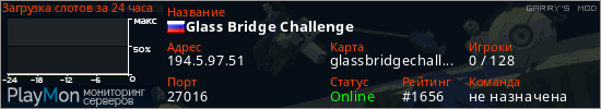 баннер для сервера garrysmod. Glass Bridge Challenge