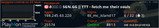 баннер для сервера garrysmod. 🏆 ➤ SGN.GG ‖ TTT