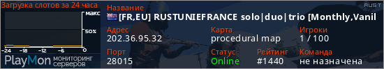 баннер для сервера rust. [FR,EU] RUSTUNIEFRANCE solo|duo|trio [Monthly,Vanilla]