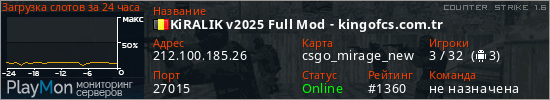 баннер для сервера cs. KiRALIK v2025 Full Mod - kingofcs.com.tr