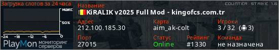 баннер для сервера cs. KiRALIK v2025 Full Mod - kingofcs.com.tr