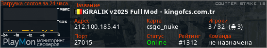 баннер для сервера cs. KiRALIK v2025 Full Mod - kingofcs.com.tr