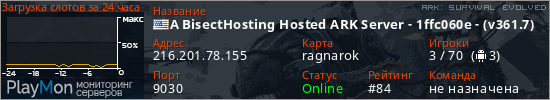 баннер для сервера ark. A BisectHosting Hosted ARK Server - 1ffc060e - (v361.7)