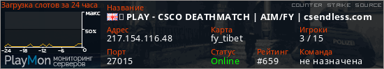 баннер для сервера css. ➤ PLAY - CSCO DEATHMATCH | AIM/FY | csendless.com
