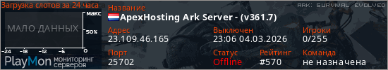 баннер для сервера ark. ApexHosting Ark Server - (v361.7)