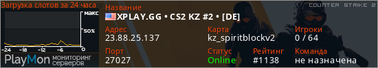 баннер для сервера cs2. XPLAY.GG • CS2 KZ #2 • [DE]